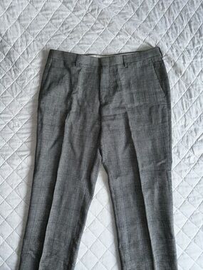 J. Crew Black and White Slim Ludlow Pants